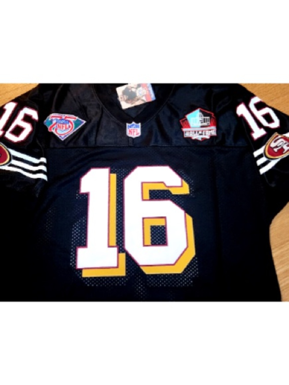 NEW TAG! SF 49ers #16 Joe Montana C limited edition Stitched Jersey